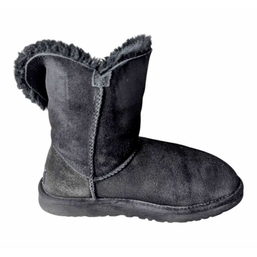 Ugg Bailey Button "Black" Winter Boot Size 7 - image 7